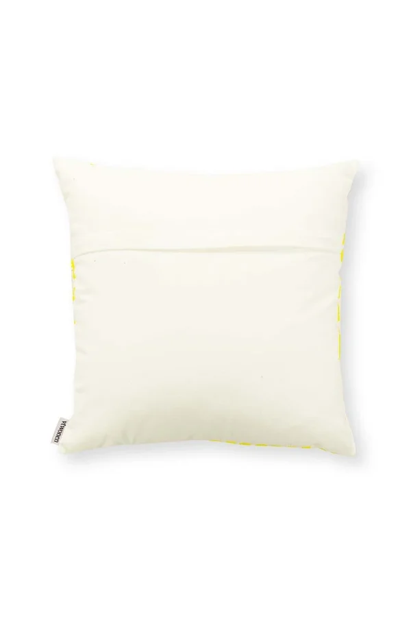 VTwonen Kissen “Square Embroidered Corner Fluo” In Gelb – (L) 45 X (B) 45 Cm 4