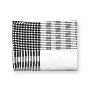 VTwonen Tischtuch “Table Cloth Square” In Weiß / Schwarz – (L) 150 X (B) 250cm 10
