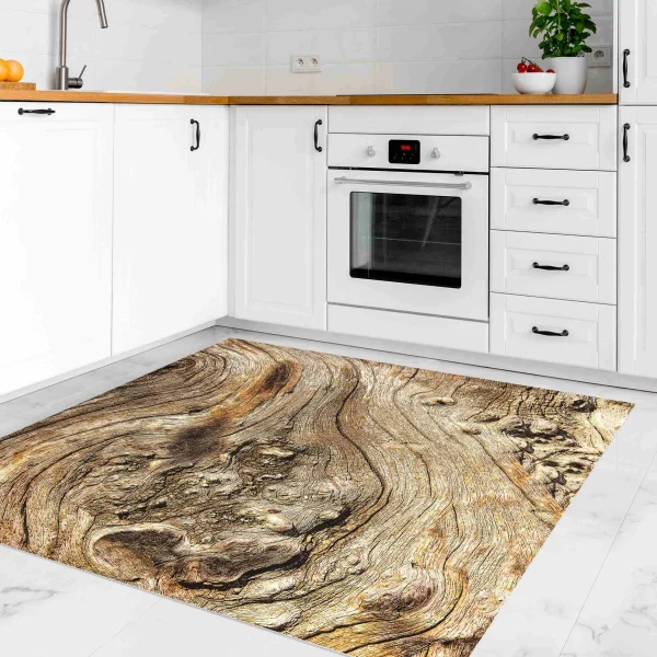 WallArt Vinyl-Teppich – Alte Holzstruktur In Braun 5