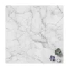 WallArt Vinyl-Teppich – Bianco Carrara In Weiß 11