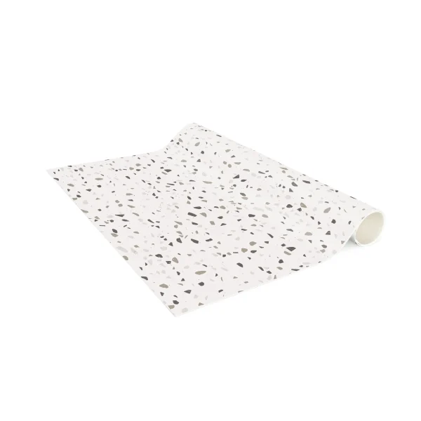 WallArt Vinyl-Teppich – Detailliertes Terrazzo Muster Pompeji In Grau 7