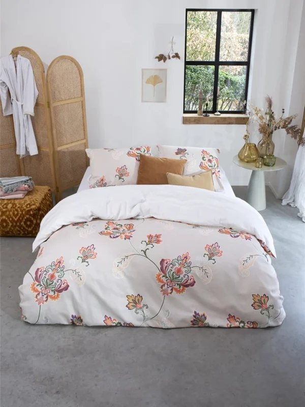 Walra Bettwäsche-Set “Graceful Flowers” In Creme/ Bunt 3