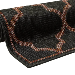 Wecon Home Teppich In & Outdoor Gleamy Outdoor In Anthrazit Rot 21