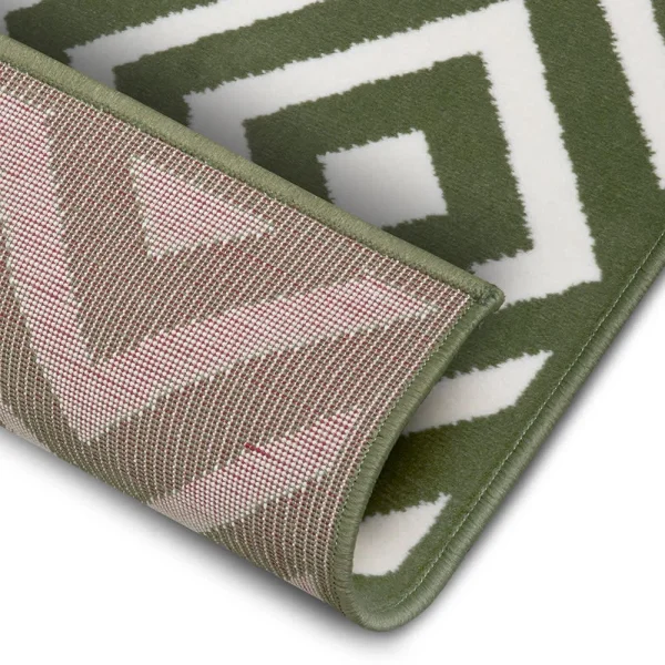 Zala Living Kurzflor Velours Teppich Art Grün 6